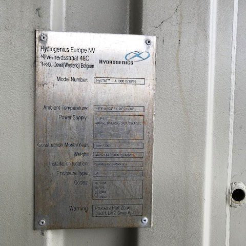 Hydrogenics HySTAT Generator