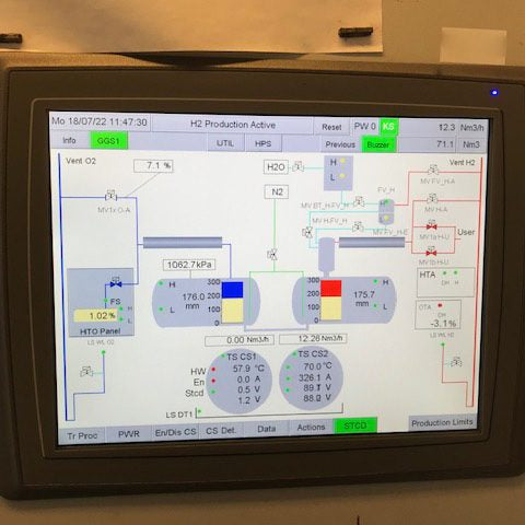 Hydrogenics HySTAT Generator