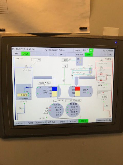 Hydrogenics HySTAT Generator