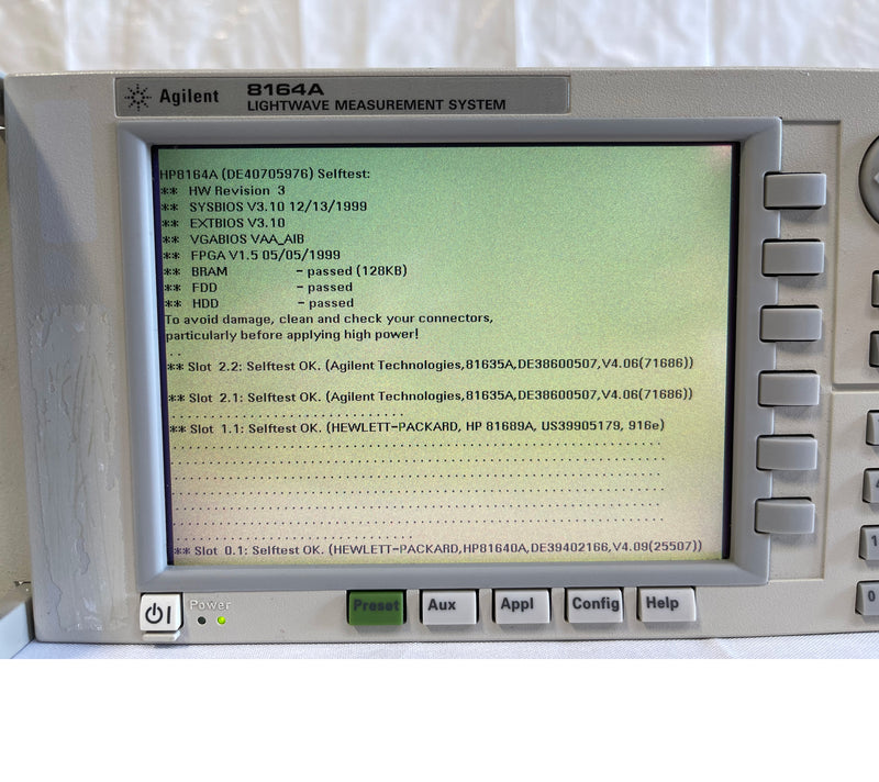 Agilent 81640 A Tunable Laser Source Module