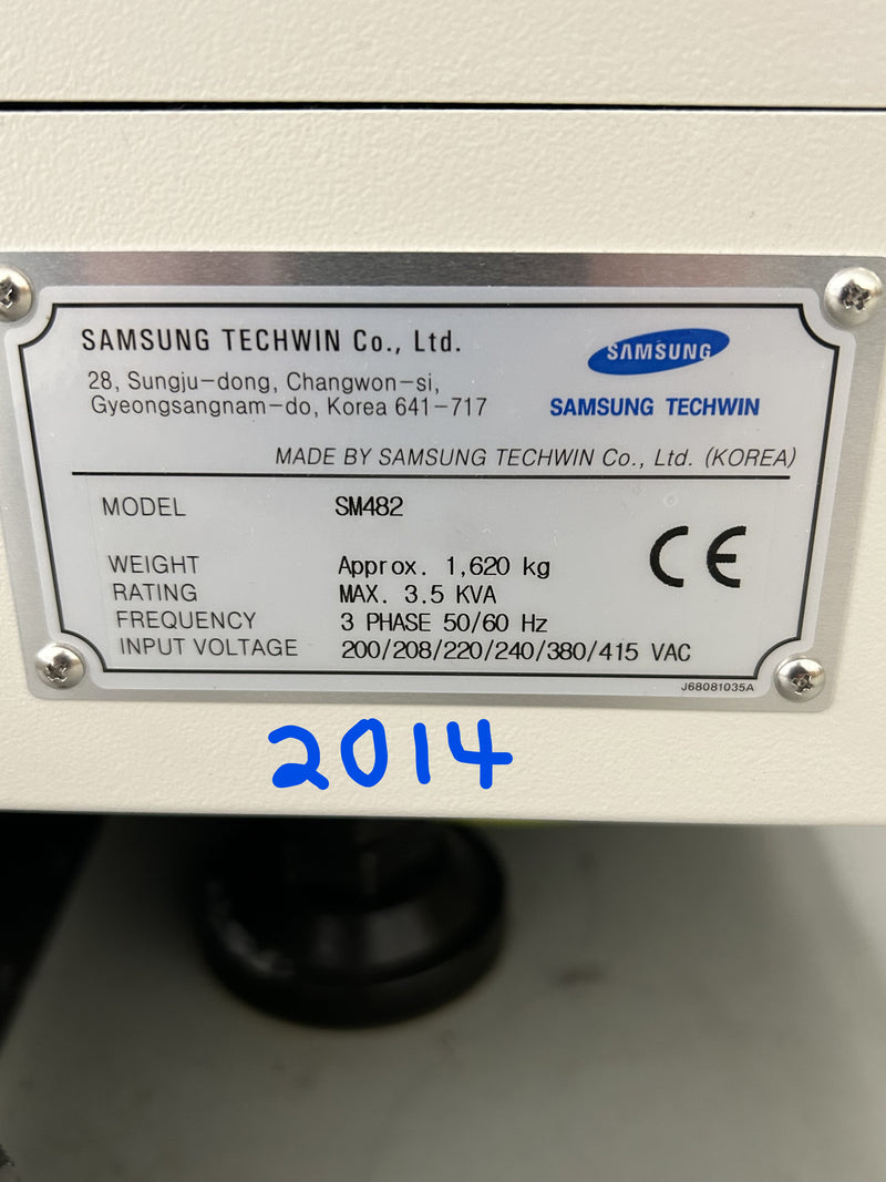 Samsung SM 482 Pick and Place