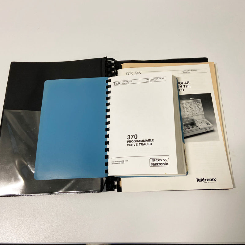 Tektronix 370 Programmable Curve Tracer