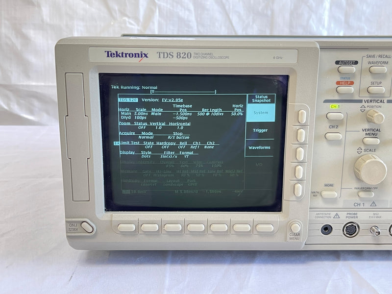 Tektronix TDS 820 Digital Oscilloscope