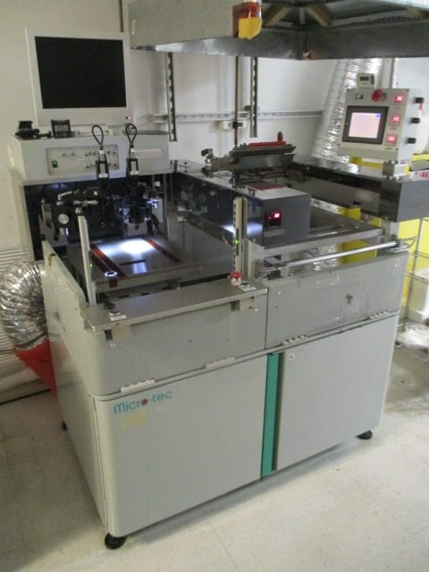 MicroTec MT-550 TV Screen Printer