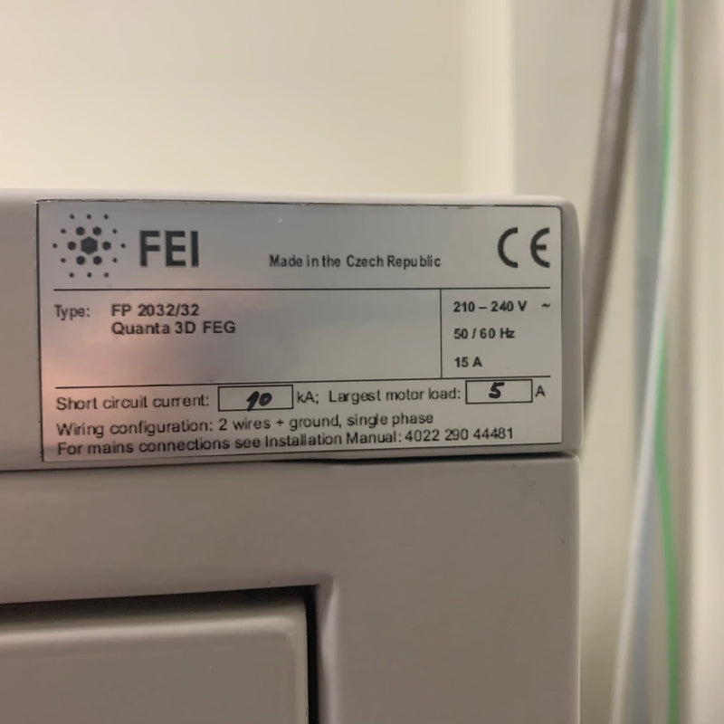Thermo Fisher Scientific / FEI Quanta 3D FEG (Field Emission Gun)
