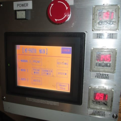 MicroTec MT-550 TV Screen Printer