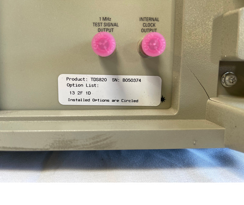 Tektronix TDS 820 Digital Oscilloscope