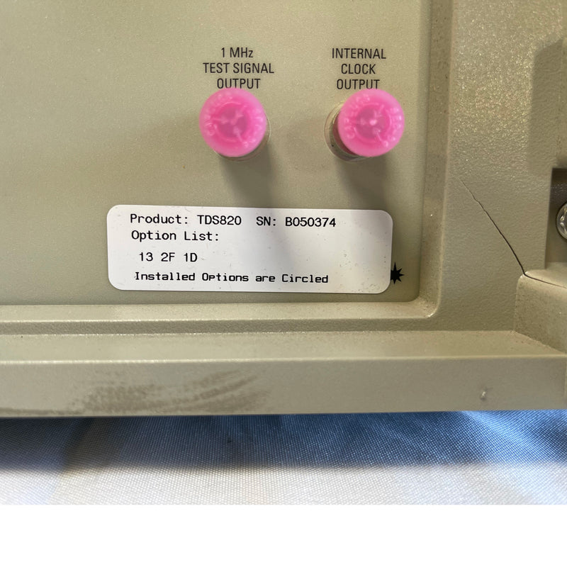 Tektronix TDS 820 Digital Oscilloscope