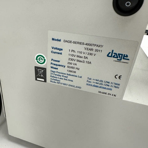 Nordson / Dage Series 4000 Bond Tester