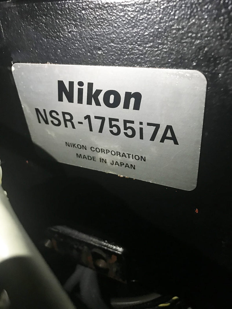 Nikon NSR 1755 i 7 A i-Line Stepper