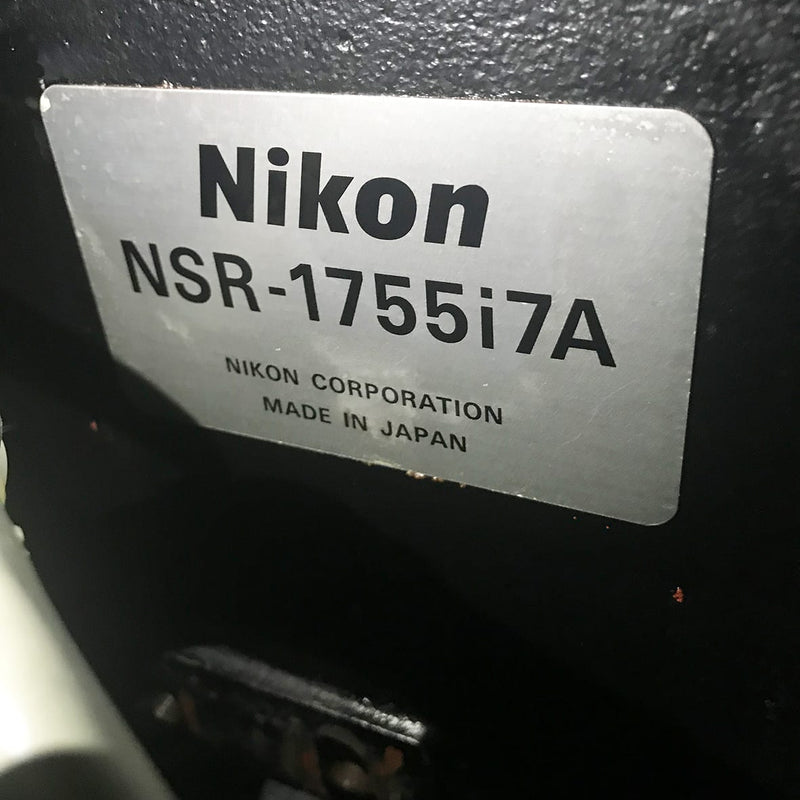 Nikon NSR 1755 i 7 A i-Line Stepper