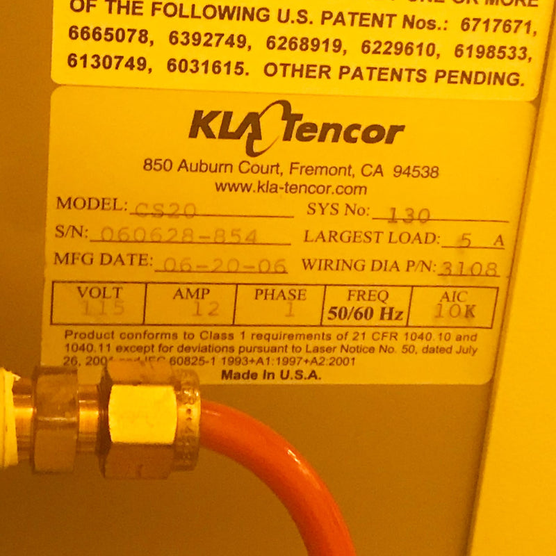 KLA Candela CS 20 Surface Inspection System