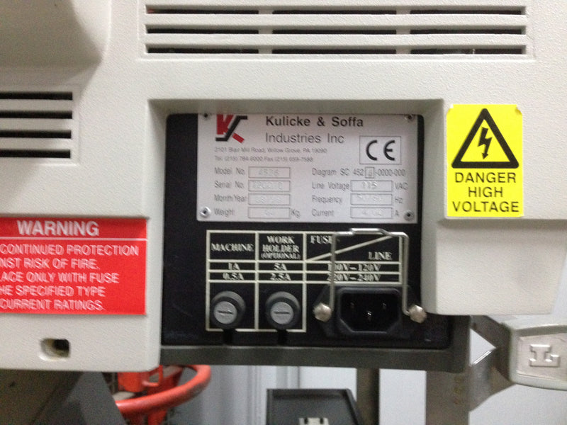 K&S 4526 Manual Wedge Bonder