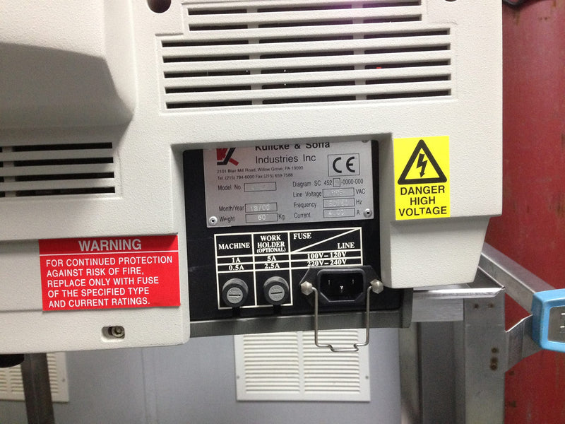 K&S 4523 Manual Wedge Bonder