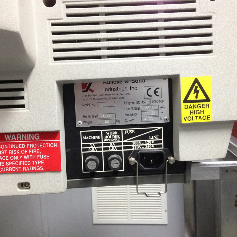 K&S 4523 Manual Wedge Bonder