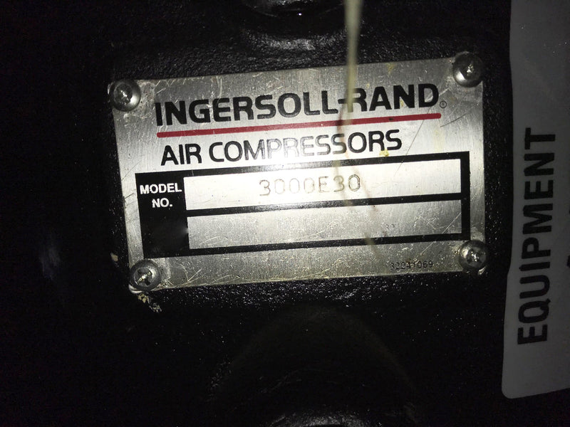 Ingersoll Rand 3000 E 30 Compressor