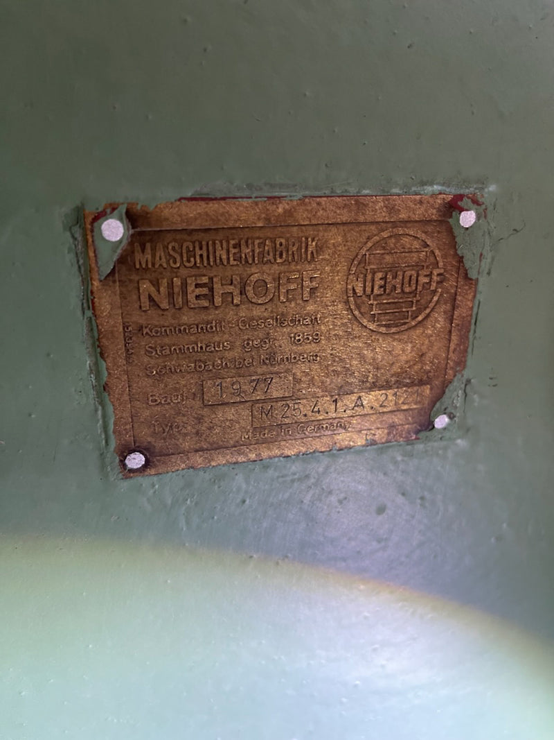 Niehoff M 25 Drawing Machine