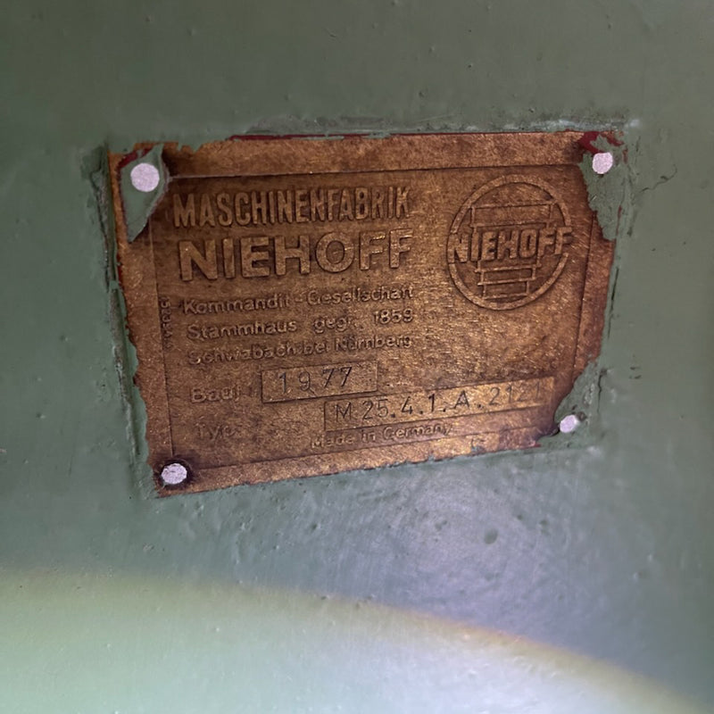 Niehoff M 25 Drawing Machine