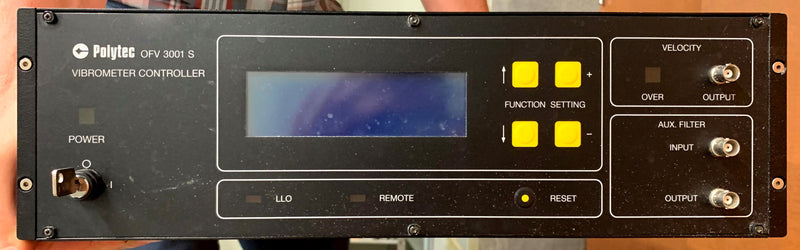 Polytec OFV 3001 S Scanning Laser Doppler Vibrometer