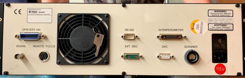 Polytec OFV 3001 S Scanning Laser Doppler Vibrometer