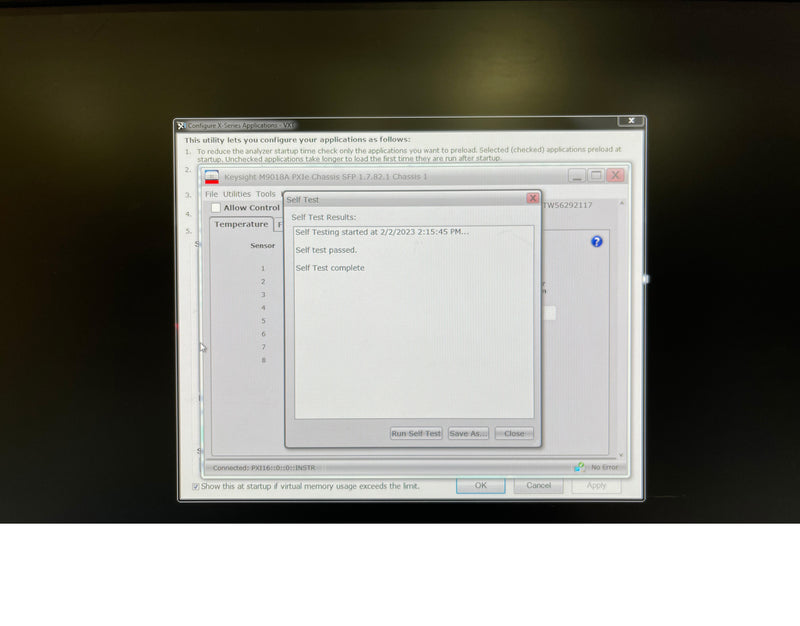 Keysight / Agilent M 9018 A PXIe Chassis Advanced Switch Fabric