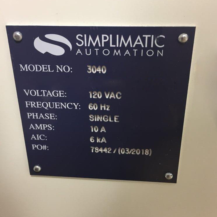 Simplimatic 3040