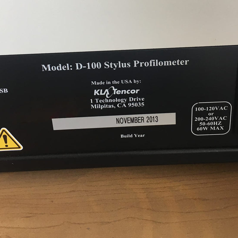 KLA D 100 Stylus Profilometer