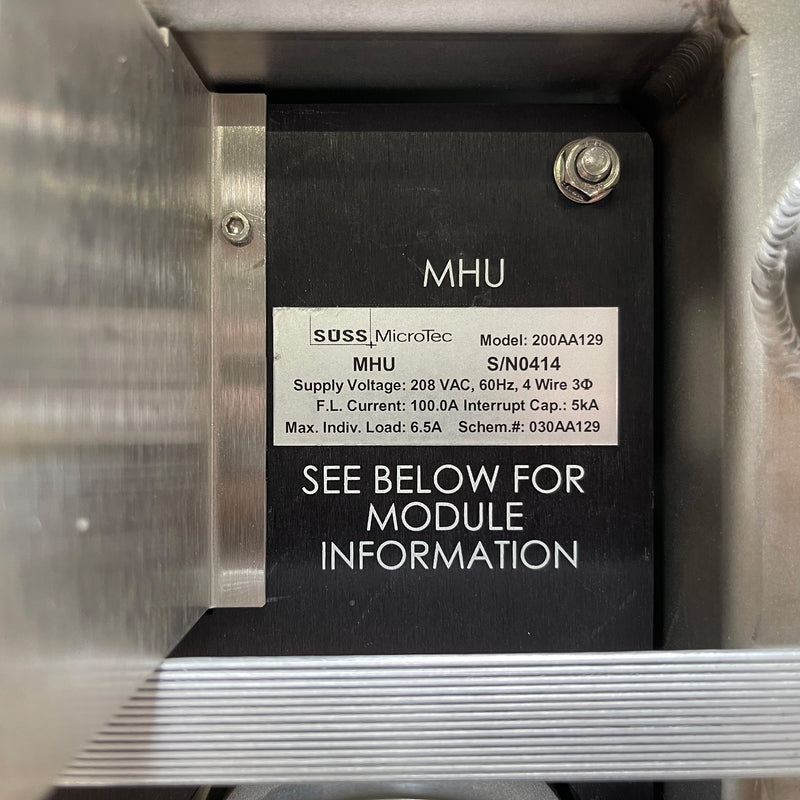 SUSS ACS 200 Coater / Developer