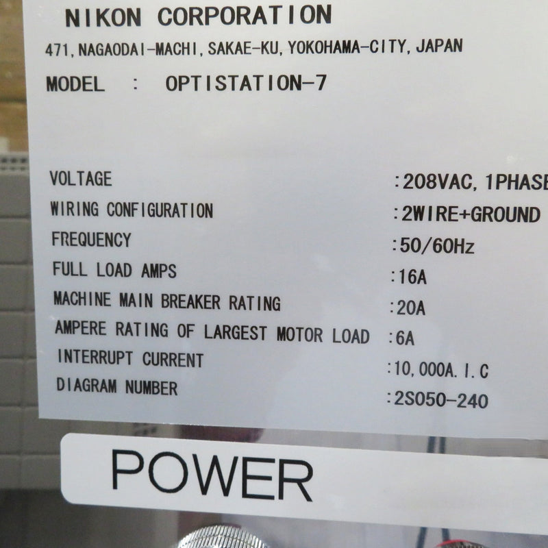Nikon Optistation 7