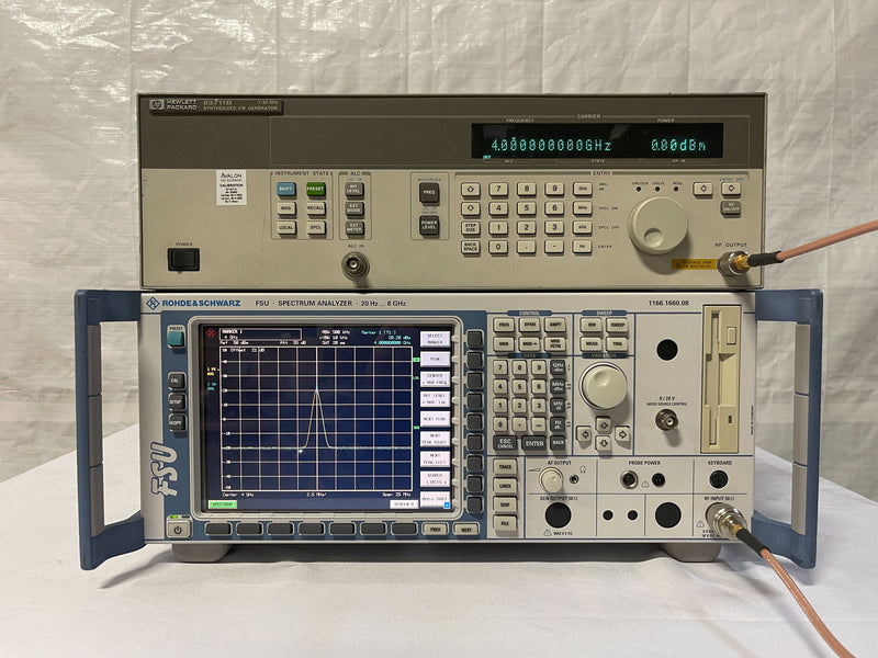 Keysight / Agilent 83711 B Synthesized CW Generator