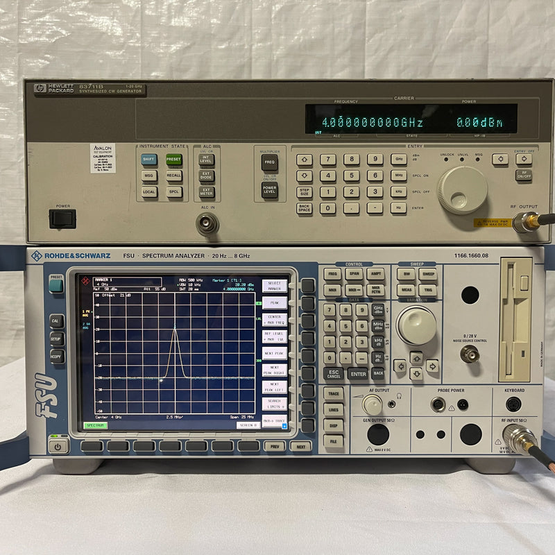 Keysight / Agilent 83711 B Synthesized CW Generator