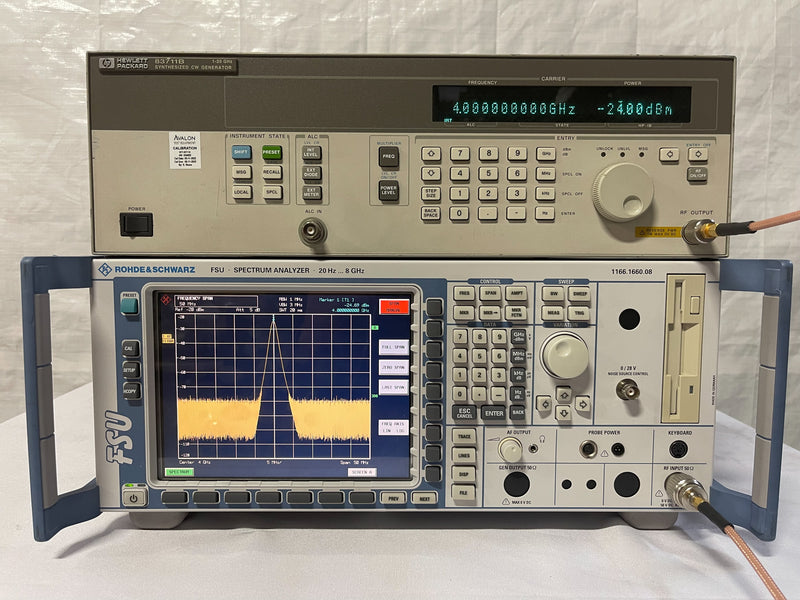 Keysight / Agilent 83711 B Synthesized CW Generator