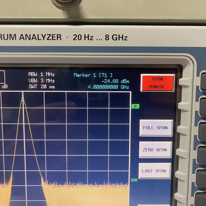 Keysight / Agilent 83711 B Synthesized CW Generator