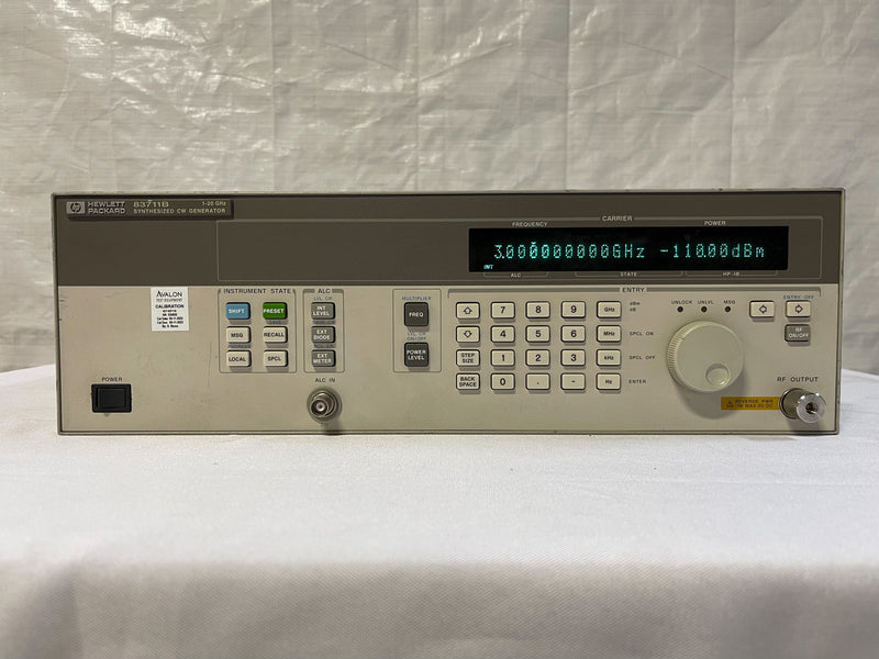 Keysight / Agilent 83711 B Synthesized CW Generator