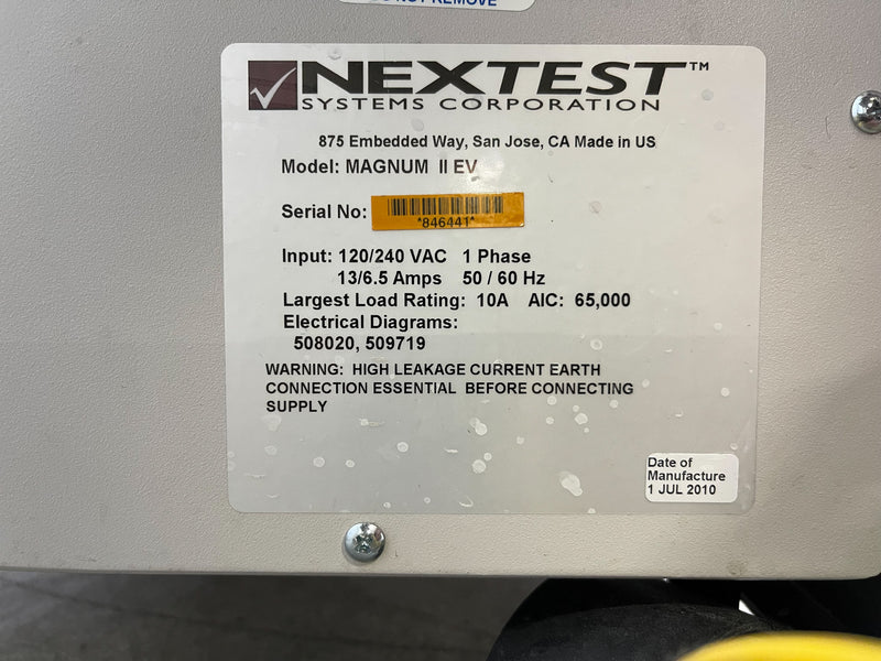 Teradyne / Nextest Magnum II EV Automated Memory Test Equipment