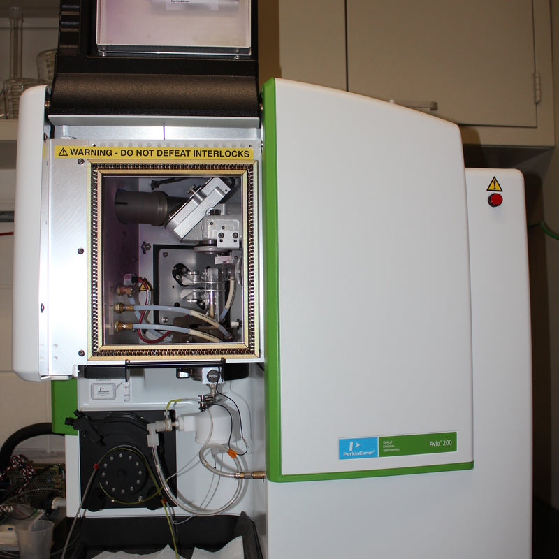 Perkin Elmer Avio 200 ICP-OES (Optical Emission Spectrometer)