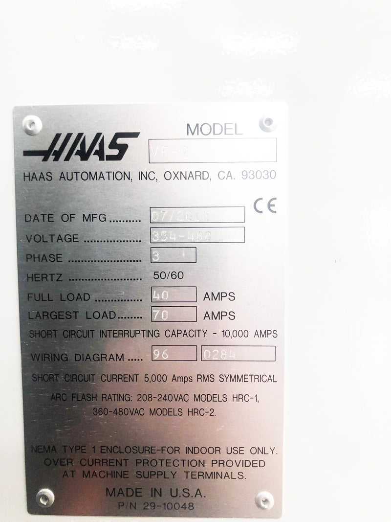 Haas VF 2