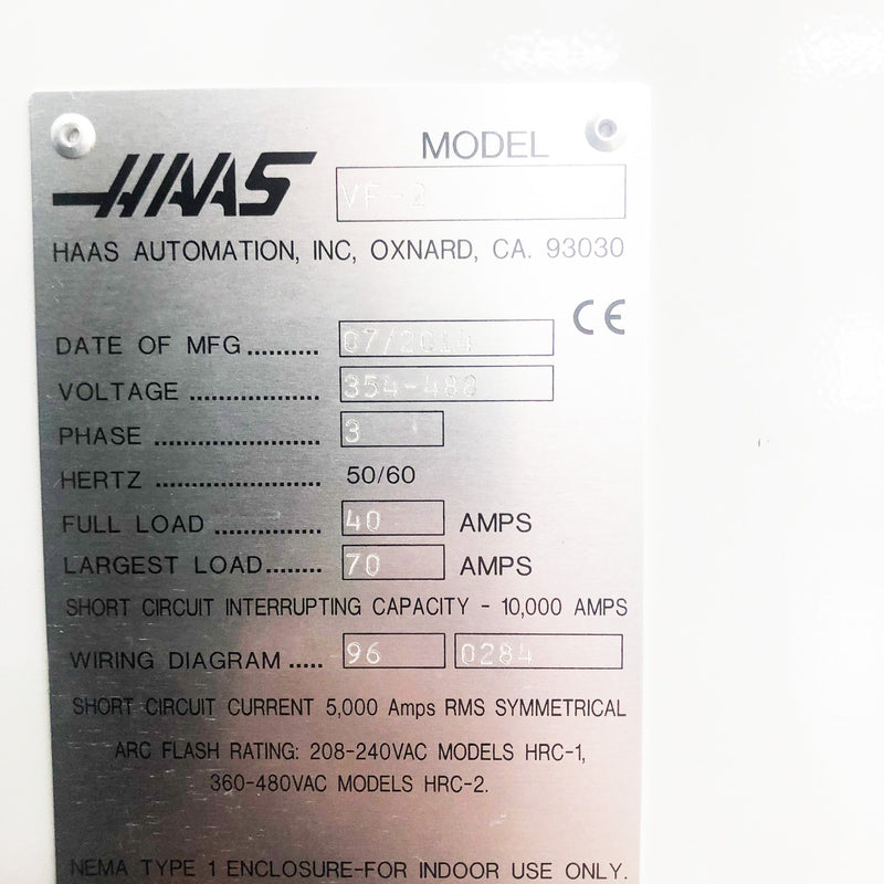 Haas VF 2