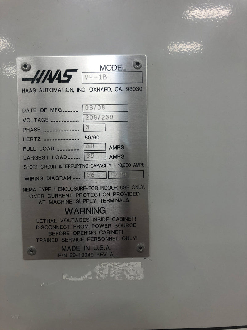 Haas VF 1 B