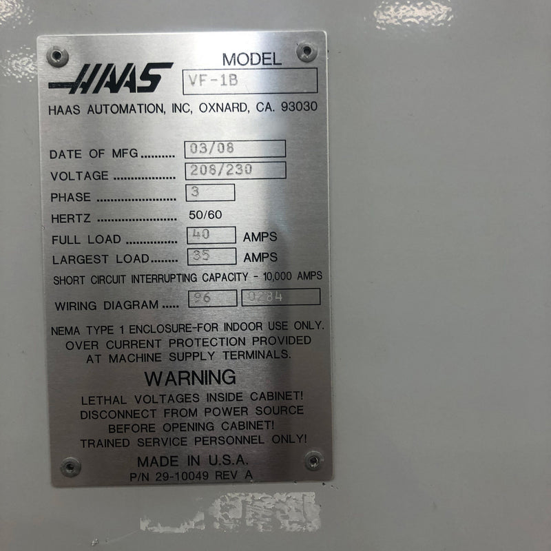 Haas VF 1 B