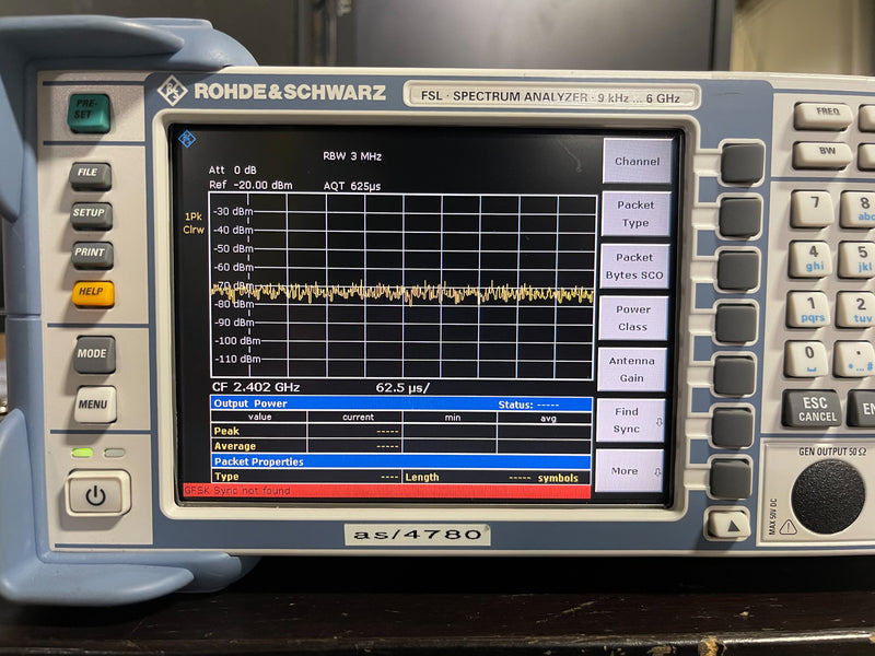 Rohde & Schwarz FSL 6 Spectrum Analyzer