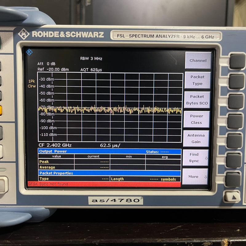 Rohde & Schwarz FSL 6 Spectrum Analyzer