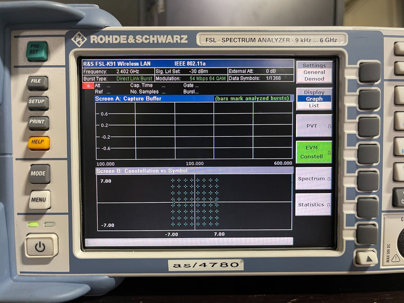 Rohde & Schwarz FSL 6 Spectrum Analyzer