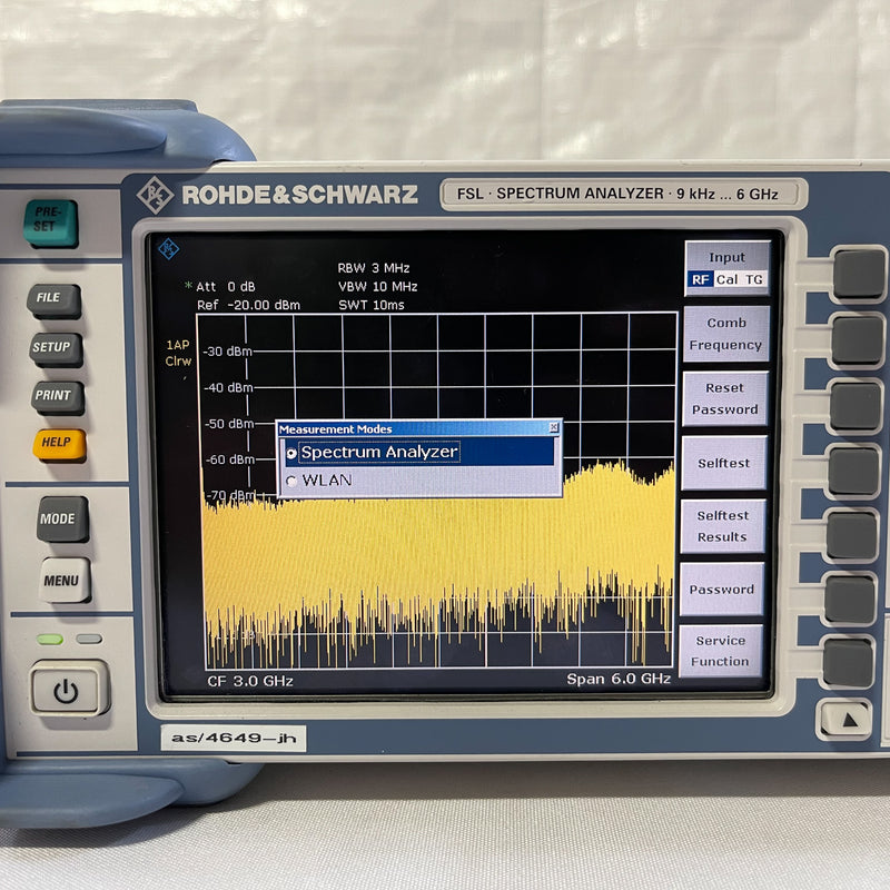 Rohde & Schwarz FSL 6 Spectrum Analyzer