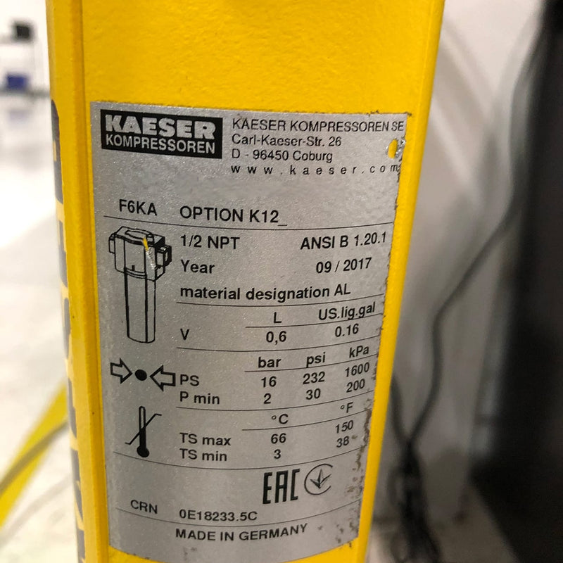 Kaeser F 6 KA Portable Dryer
