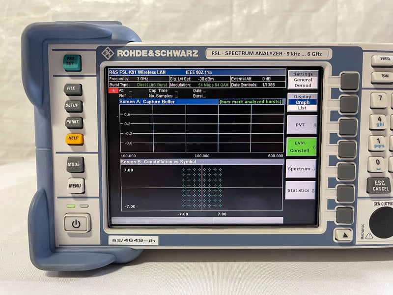 Rohde & Schwarz FSL 6 Spectrum Analyzer