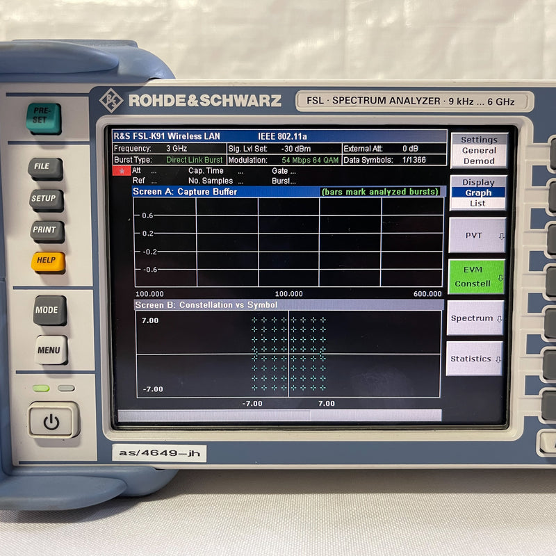 Rohde & Schwarz FSL 6 Spectrum Analyzer