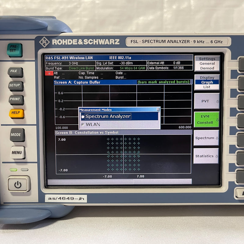 Rohde & Schwarz FSL 6 Spectrum Analyzer