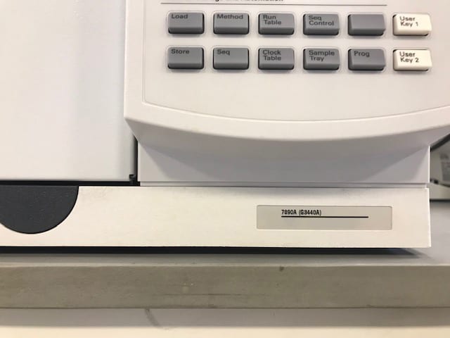 Agilent 7890 A GC (Gas Chromatography)