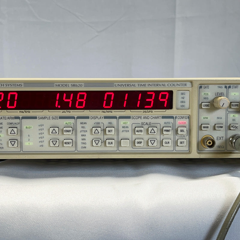 Stanford Research Systems (SRS) SR 620 Universal Time Interval Counter